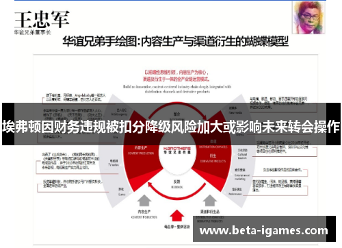 埃弗顿因财务违规被扣分降级风险加大或影响未来转会操作